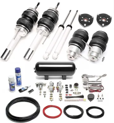 Image de TA Technix Kit de suspension pneumatique Viair Airride noir pour VW Touran 1T