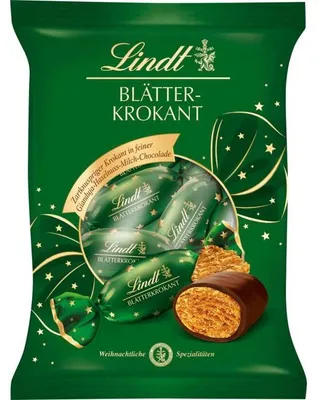 Produktbild von Lindt Blätterkrokant Zapfen 90g