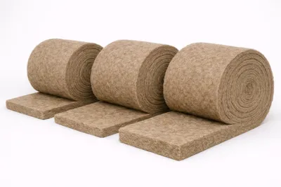 Immagine prodotto di Isolamento in feltro di lana di pecora al 100% 24 m x 0,6 m x 3 cm Lana di pecora naturale marrone 100% sostenibile