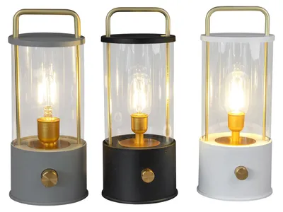Produktbild von Retro Laterne 34 cm Aufladbar formano