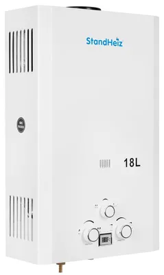 Immagine prodotto di Scaldabagno a gas - GPL - 18 litri - 36 kW - Con display LCD