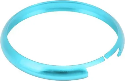 Produktbild von Alu Fernbedienung Schlüsselanhänger Blau für Mini