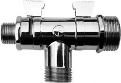 Obrázek produktu pro Zawór Aquacer Kombi Plastik 1/2''*3/8''*3/4'