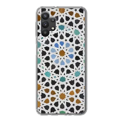 Produktbild von MuchoWow® Handyhülle Schutzhülle Hülle für Samsung Galaxy A32 5G Ein marokkanisches Mosaikdetail Silikon Softcase Handy Hülle - Softcase