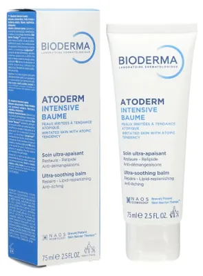 Imagen del producto de BIODERMA Atoderm Intensive, bálsamo intensivo para el cuidado de la piel, 75 ml. Bálsamo