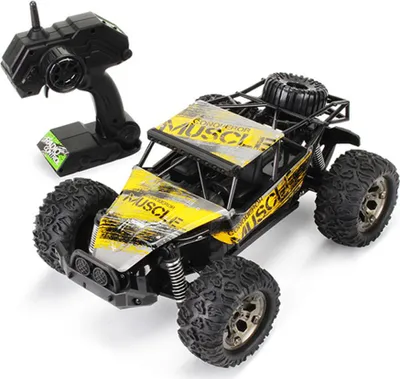 Obrázok produktu pre 1:12 RC Auto Vysokorýchlostné Offroad Vozidlo Dobíjateľné stúpanie Diaľkové ovládanie hračky žltá