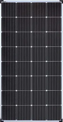 Immagine prodotto di Pannello solare enjoy solar® Modulo solare monocristallino 190 W 12 V (cornice argentata), celle Perc da 166 mm, IVA 0%.