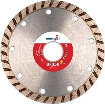 Obrázek produktu pro Diamantový řezací kotouč Marcrist BF350 115 mm pro beton a zdivo