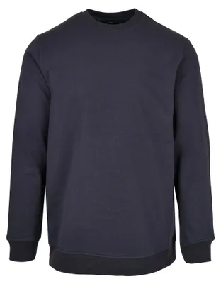 Image de Build Your Brand - T-shirt « Basic » à col rond pour homme LT5316 (5XL) (bleu marine)