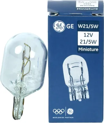 Produktbild von GE General Electric 7443 W21/5W 12V 21 / 5W 1 Stück ▶ Auto Lampe Premium E- Versand DE