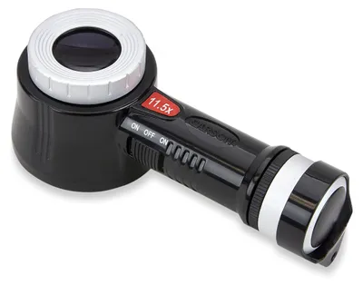 Produktbild von Carson CP-45 MeasureLoupe 11,5x Messlupe mit LED, UV-Licht und Messskala