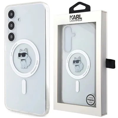 Image de Karl Lagerfeld Klhms24Shfccnot S24 S921 Przeźroczysty/Transparent Hardcase Iml Choupette Magsafe