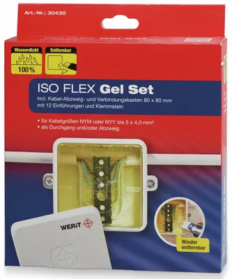 Produktbild von Heidemann ISO Flex Gel-Set 30430, bis zu 5x4 mm², 190 ml