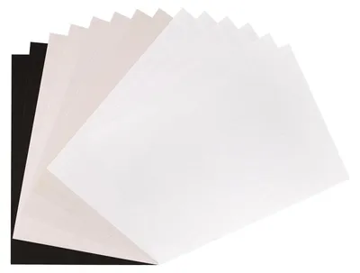 Image de Vaessen Creative : Coffret de papier aquarelle A4 - 14 feuilles et 2 cartes postales vierges