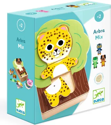 Obrázok produktu pre Drevené puzzle Arbramix, Djeco