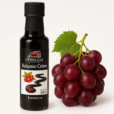 Produktbild von Ophellia Balsamico-Creme 200 ml – Griechische Spezialität für Salate und Dressings