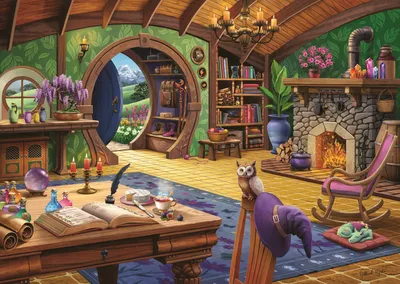 Produktbild von RAVENSBURGER Puzzle Zauberhä uschen 1000 dlks
