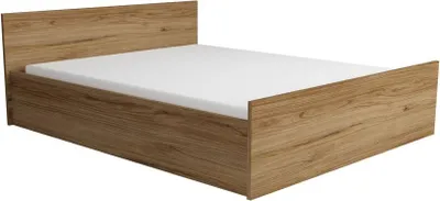 Obrázok produktu pre Dvojlôžková posteľ 160x200 ANDOVER - dub catania