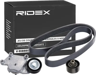 Produktbild von RIDEX 542R1044 Keilrippenriemensatz passend für PEUGEOT 207 (WA, WC)