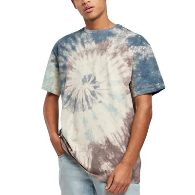 Produktbild von Urban Classics T-Shirt Herren Oversize Tie Dye Tee altweiß XL