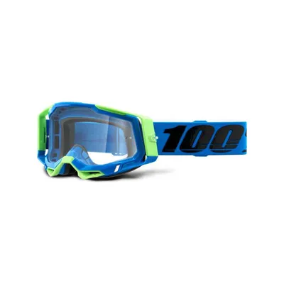 Produktbild von 100% SPEEDLAB Fahrradsonnenbrille - RACECRAFT 2 - Blau/Grün