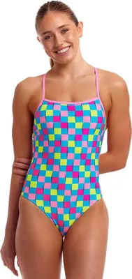 Produktbild von Funkita Tie Me Tight Badeanzug Blau AUS 12 Damen Blau AUS 12