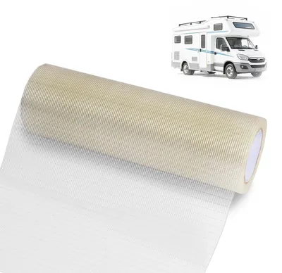 Imagen del producto de Cinta adhesiva impermeable para reparaciones de toldos, 18 cm x 9 m