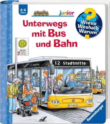 Image de Ravensburger 32672 WIESO? WESHALB? WARUM? Unterwegs mit Bus und Bahn