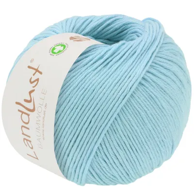 Produktbild von Lana Grossa Landlust Baumwolle GOTS, Farbe:011 - Hellblau