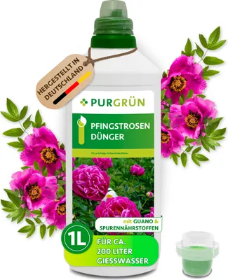 Produktbild von Purgrün Pfingstrosen-Dünger 1 Liter,