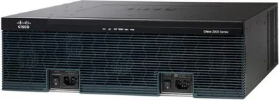 Obrázek produktu pro Cisco 3925, Ethernet WAN, Gigabit Ethernet, Černá, Šedá