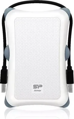 Produktbild von Silicon Power Festplatte 2.5" 1TB USB3.0 A30Anti-shock Weiß extern retail