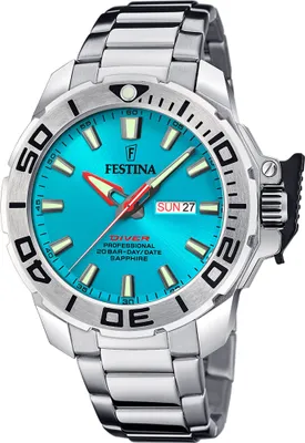 Zdjęcie produktu dla Zestaw męski FESTINA 20665/6 niebieski sportowy do nurkowania