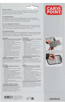 Immagine prodotto di Kit di riparazione specchietti Carpoint 175x250 mm