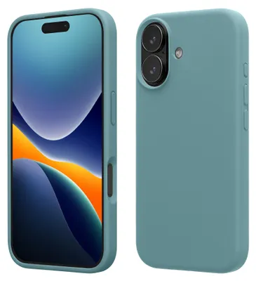 Produktbild von kwmobile Handyhülle für iPhone 17 Hülle, für iPhone 17 Case - Hülle Silikon - kabelloses Laden - Arctic Night