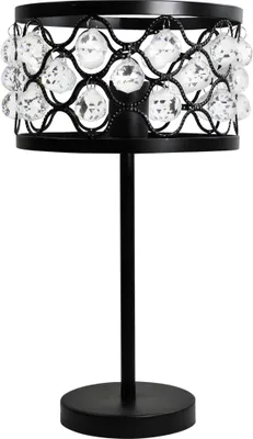 Obrázok produktu pre Stolná lampa VEJLE, čierna, 1xE27x20W, kov, rozmery: 45x25x25 cm, IP20, Polux