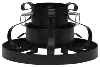 Obrázek produktu pro vidaXL Stojan na vánoční stromek černý 29x29x15,5 cm