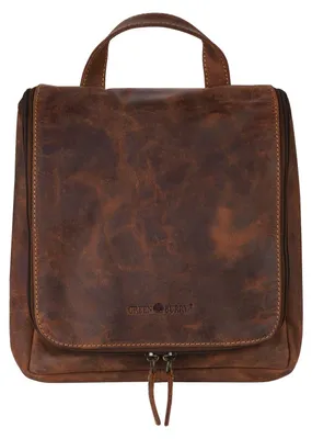 Produktbild von GREENBURRY Kulturbeutel Vintage Toilet Bag Brown braun