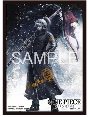 Produktbild von One Piece Card Game Sleeves Law 70 Stück