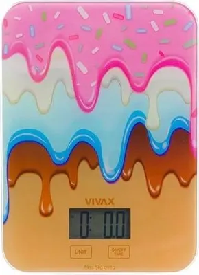 Produktbild von Vivax Ks-505P Mehrfarbige Küchenwaage