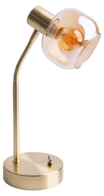 Produktbild von Näve E14 Tischleuchte LIBBY Ø12cm messing 3190345