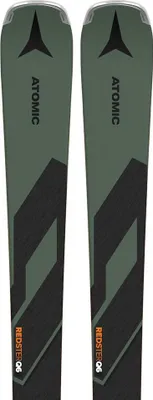 Productafbeelding van Atomic Redster Q6+mi 12 Gw set met groene alpiskies, lengte 180 cm