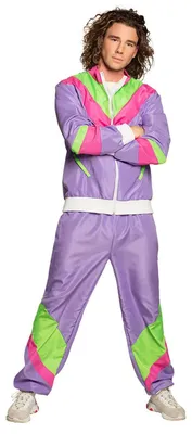 Immagine prodotto di Tuta anni '80 Costume di carnevale da uomo Taglia: M