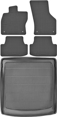 Produktbild von Volkswagen Golf VII Kombi (2012-2020) - SET: Gummifußmatten + Kofferraummatte