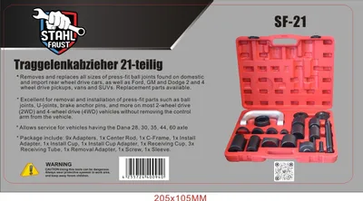 Produktbild von Traggelenkabzieher 21-teilig