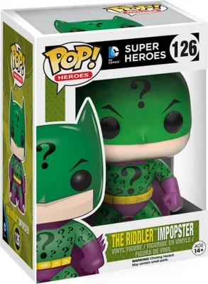 Produktbild von DC Super Heroes - The Riddler Impopster 126 - Funko Pop! Vinyl Figur