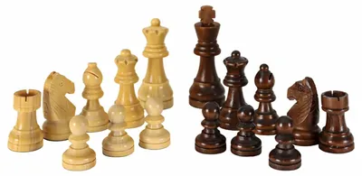Obrázek produktu pro Stauton, sada 4 šachových figurek, pro 2 hráče, model CP002, hračka vhodná pro děti od 7 let