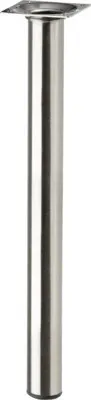 Produktbild von Tarrox Tischbein rund Ø 30 x 500 mm, Edelstahl Nachbildung