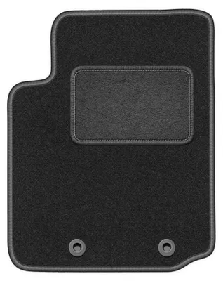 Produktbild von Fahrermatte Velours für Citroen C3 Pluriel 2003-2010 (Cabrio) – 1-tlg, Graphit, passgenau – Wielganizator LUX