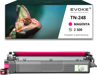 Produktbild von Toner kompatibel für Brother TN248 Rot Magenta | 2300 Seiten| TN-248